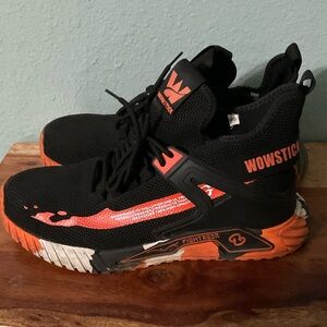 Black and Orange Men’s Sneakers